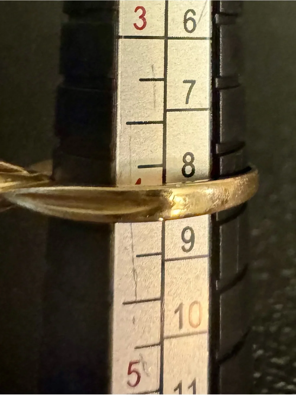 Delicate 14kt Gold .10ct Round Solitaire Natural  Diamond Ring